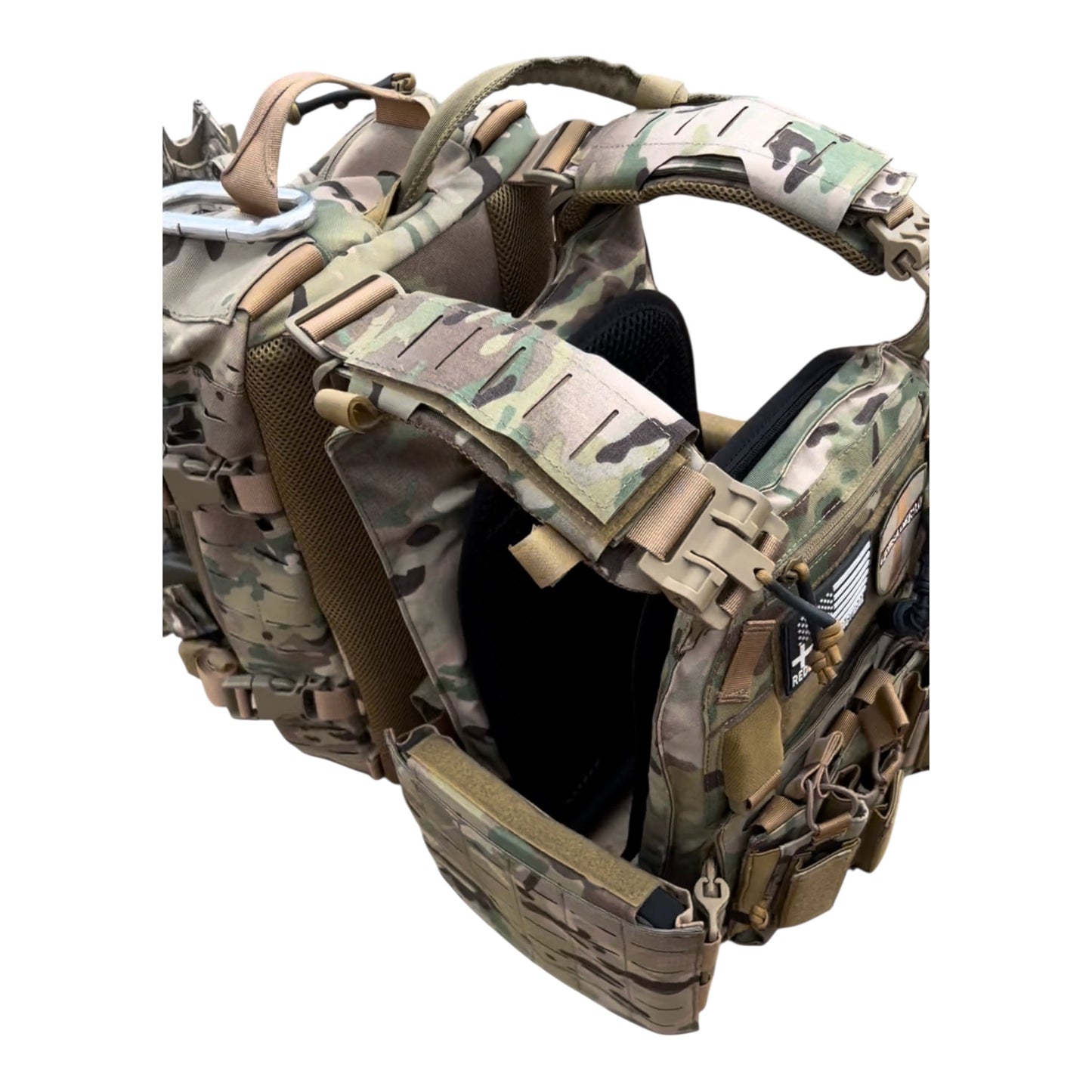 FULL KIT COMBO Crusader 2.0 V4 Armor COMBO PACKAGE LIGHTWEIGHT LEVEL IV (2) 10x12 Front/Back Plates, Plate Carrier Bag