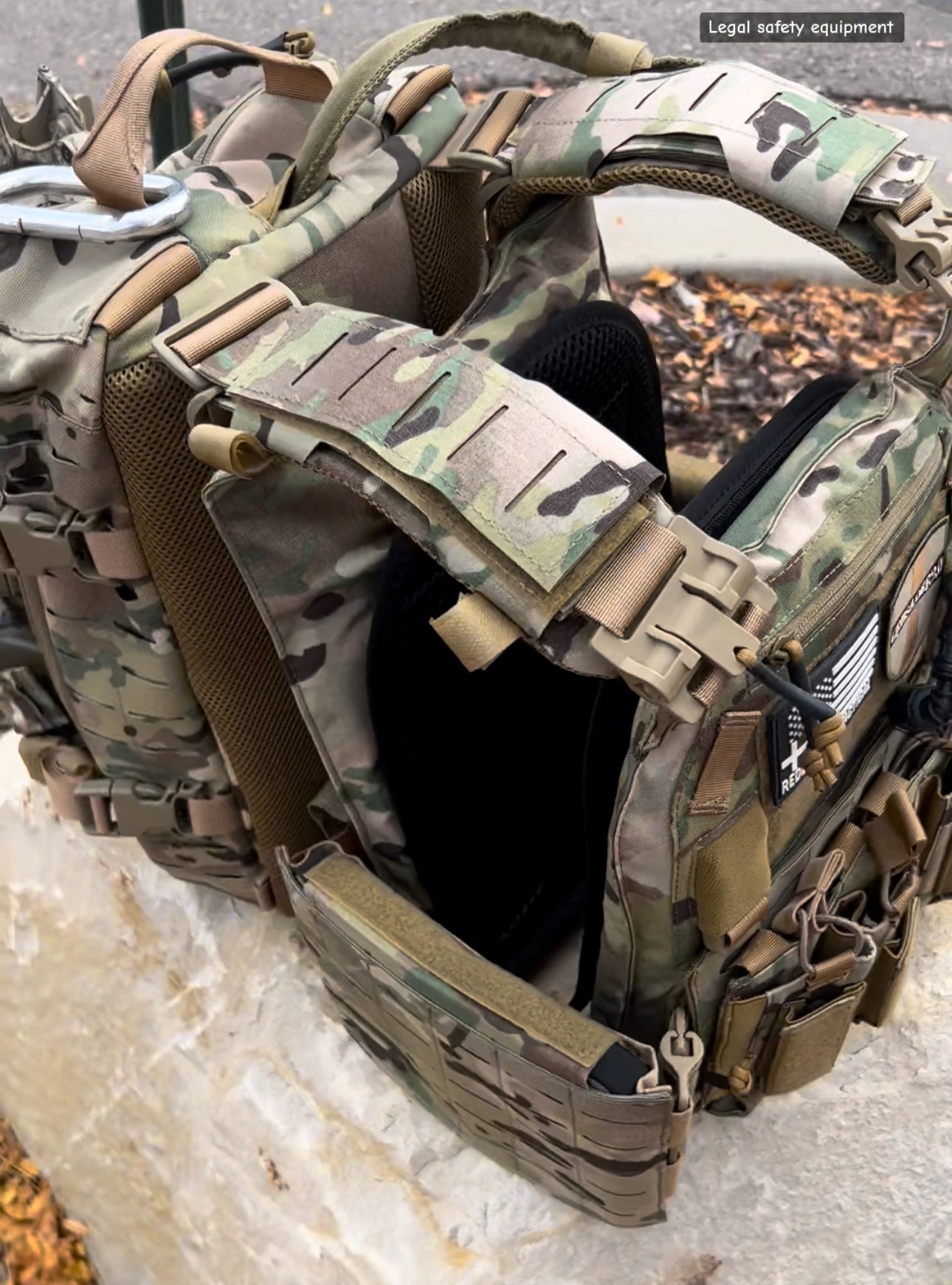 FULL KIT COMBO Crusader 2.0 V4 Armor COMBO PACKAGE LIGHTWEIGHT LEVEL IV (2) 10x12 Front/Back Plates, Plate Carrier Bag