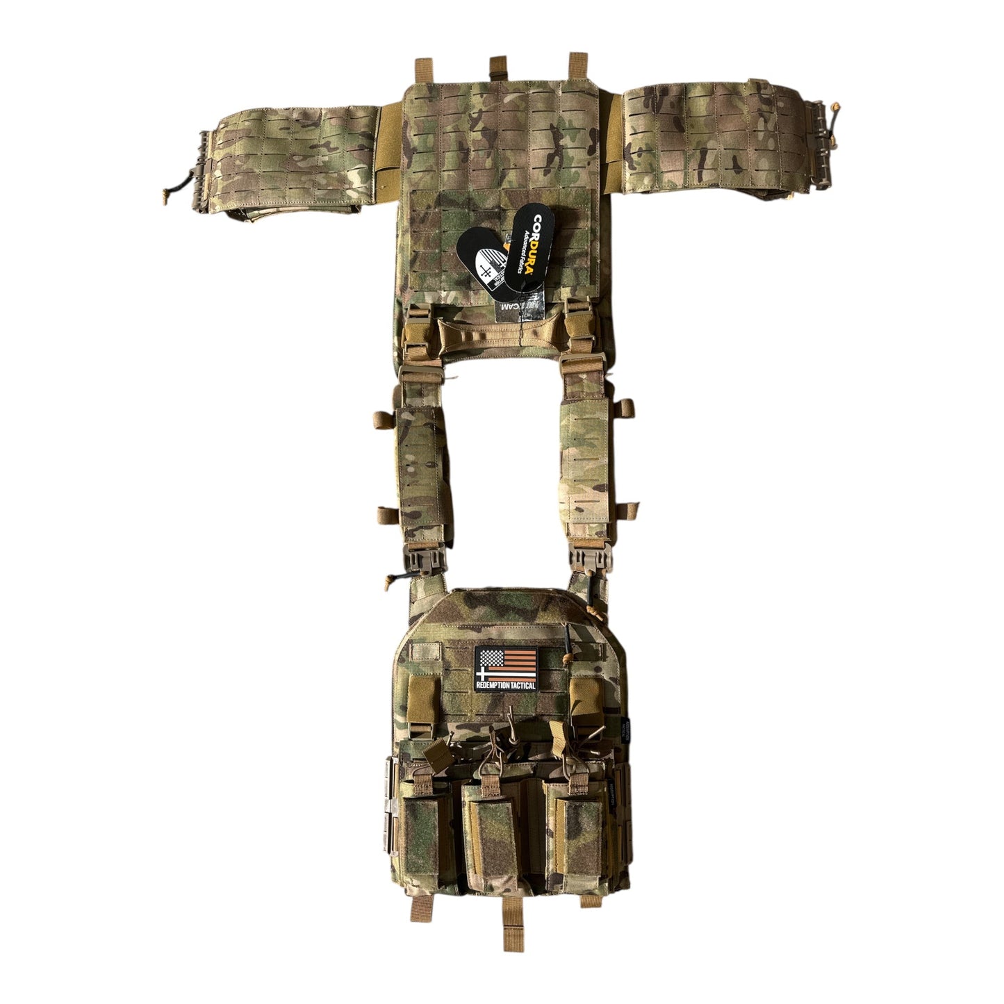 Redemption Tactical CRUSADER 2.0® V4 ARMOR FULL KIT COMBO PACKAGE LIGHTWEIGHT LEVEL IV  (2) 10x12 Front/Back Plates (2) 6x8 Side Plates (Level III PE)