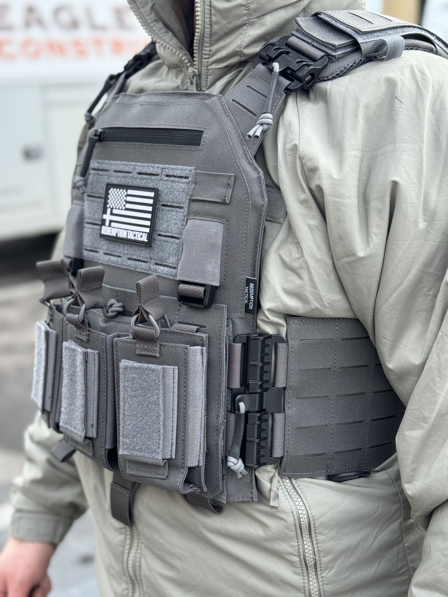 FULL KIT COMBO Crusader 2.0 V4 Armor COMBO PACKAGE LIGHTWEIGHT LEVEL IV (2) 10x12 Front/Back Plates, Plate Carrier Bag