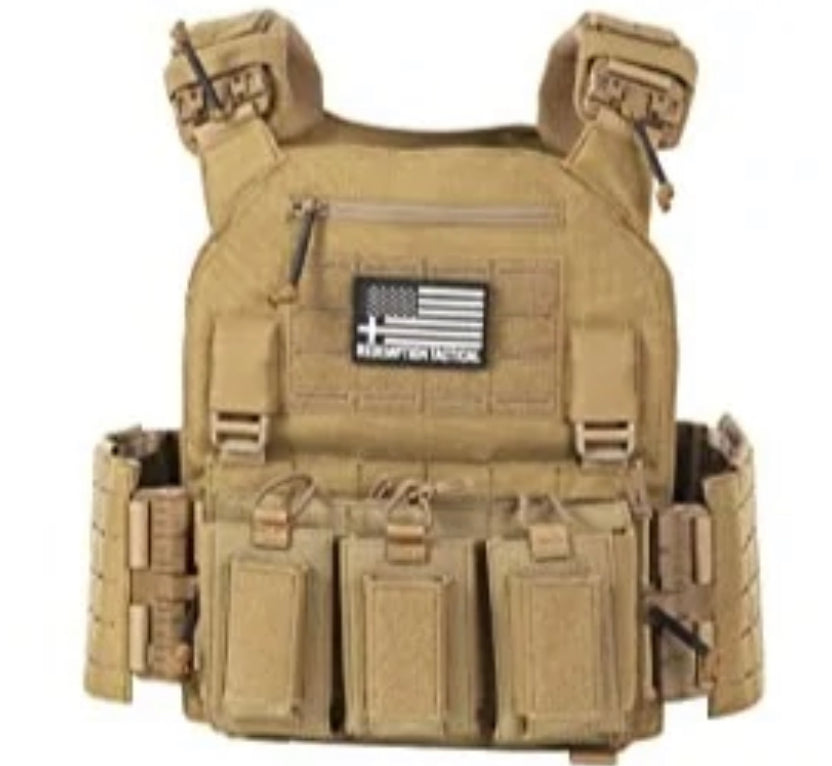 Redemption Tactical CRUSADER 2.0® V4 ARMOR FULL KIT COMBO PACKAGE LIGHTWEIGHT LEVEL IV  (2) 10x12 Front/Back Plates (2) 6x8 Side Plates (Level III PE)